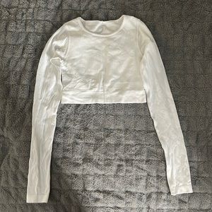 Lululemon white Long-Sleeve Shirt